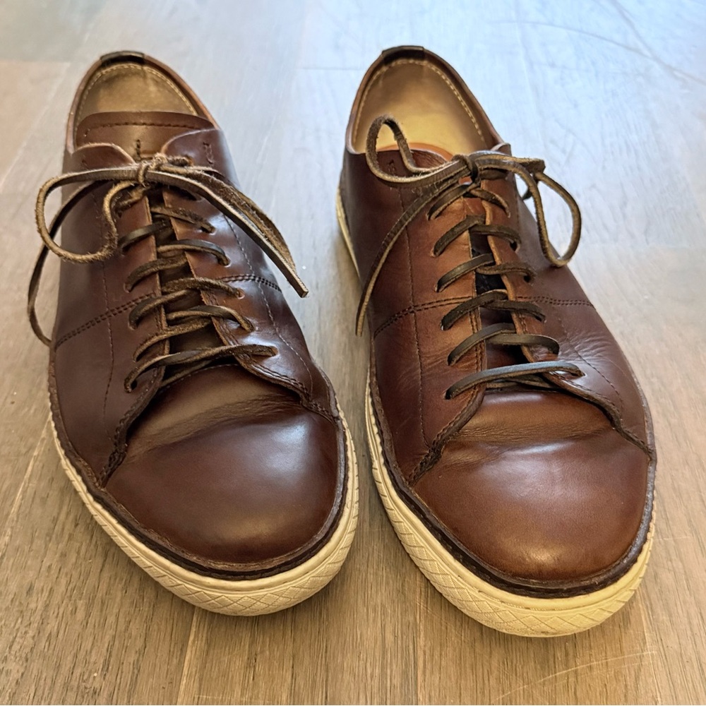 Frye Men's Brown Leather Casual Shoes